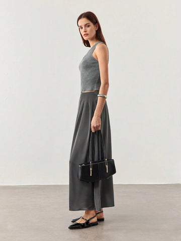 BIZwear Women's Commuter Ruched Skirt