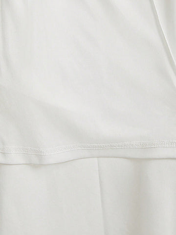 Women's Hollow Out Collar Jumpsuit Without Waist Belt