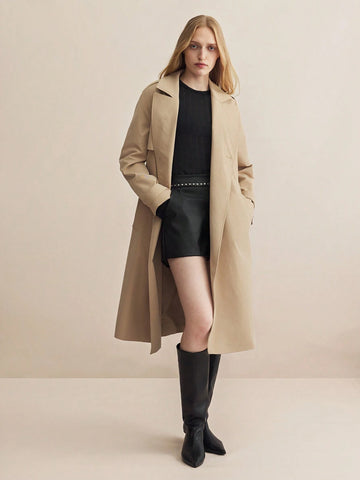 BIZwear Women's Leather Shorts For Commuting & Holiday Wear