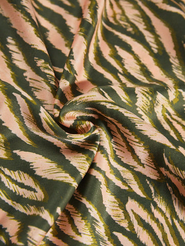 BIZwear Zebra Striped Print Skirt