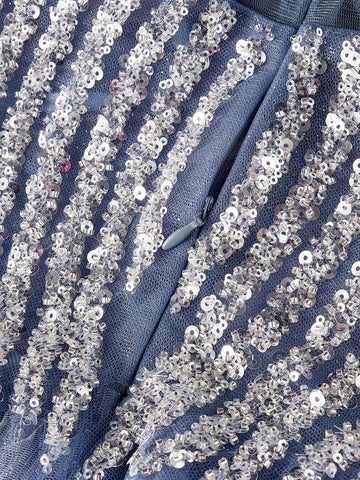 Elegant And Cute Light Luxury Women Fashionable Tube Top Style Dress  Suitable For Music Festivals, Graduation Season, Back-To-School Season, Dances, Afternoon Tea, Dating, Parties, Cocktail Parties And Other Formal Occasions