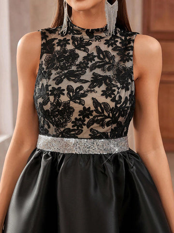 Elegant, Gorgeous, Romantic, Sexy, Retro, Sweet, Cute, Dignified, Charming, Tea Date Cocktail Party Dress