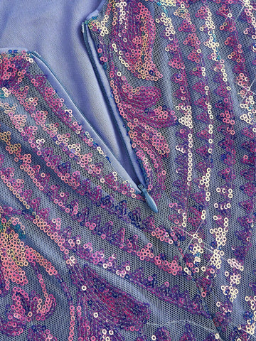 Elegant, Gorgeous, Sexy, Charming, Exquisite And Fashionable Woman,  Back Strap Design, Backless Glitter, Homecoming, Graduation Season, Prom, Formal Party, Parent-Child Dress