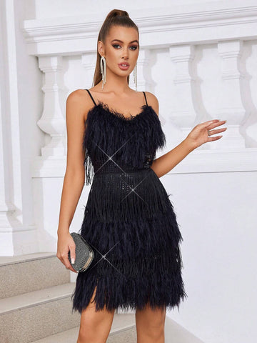 Elegant, Gorgeous, Sexy, Exquisite And Charming, Fashionable And Popular Women's  Gathered Anti-Exposure High Waist Tight Hip-Hugging Curve Mini Dress, Suitable For Music Festivals, Graduation Ceremonies, Proms, Date Parties, Cocktails Meeting.