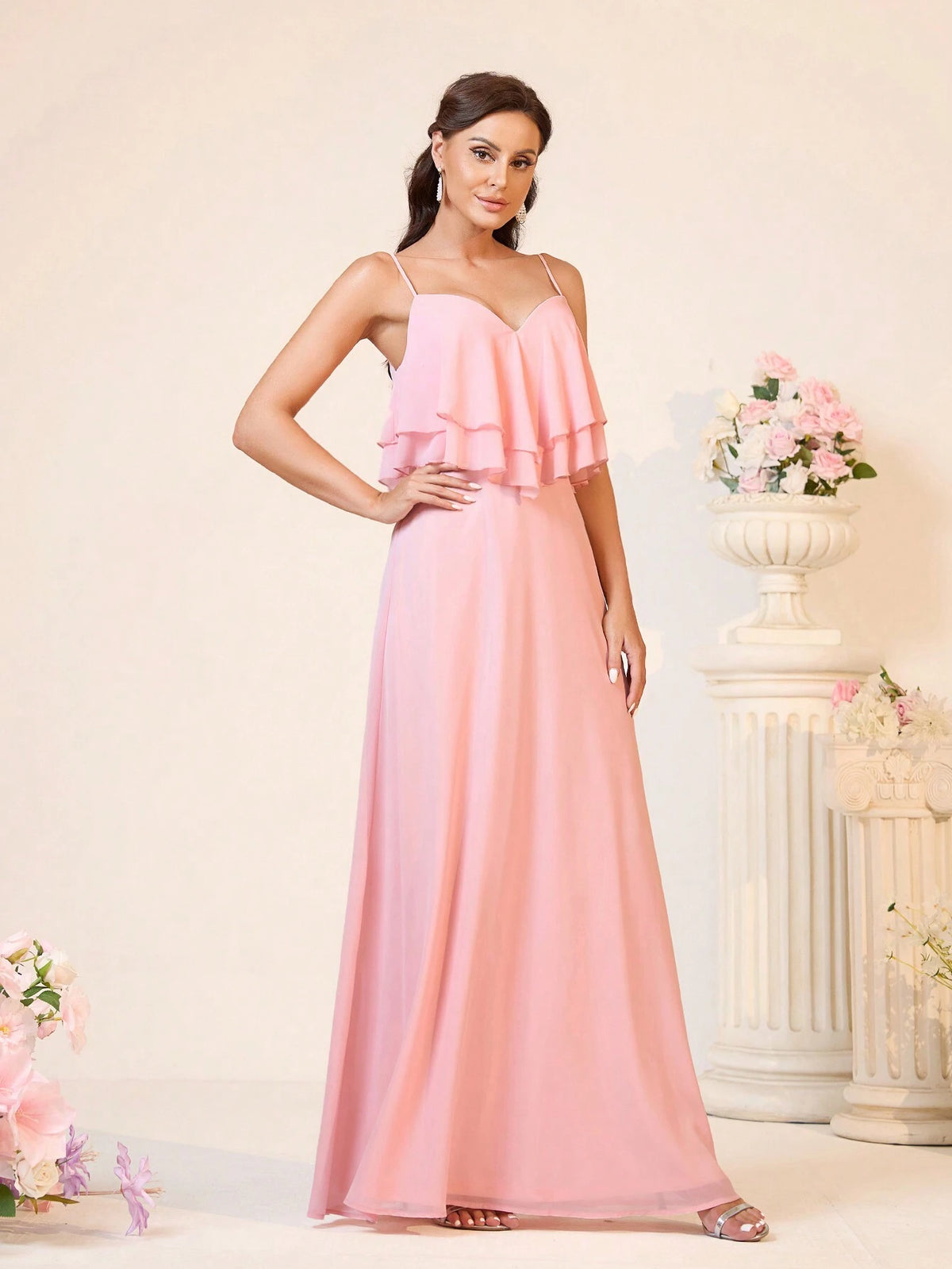 Elegant, Romantic, Elegant, Elegant, Dignified, Cute, Sweet And Charming,Travel, Wedding, Bohemian Style Seaside Wedding Outdoor Wedding Lawn Wedding Formal Wedding Bridesmaid Dress