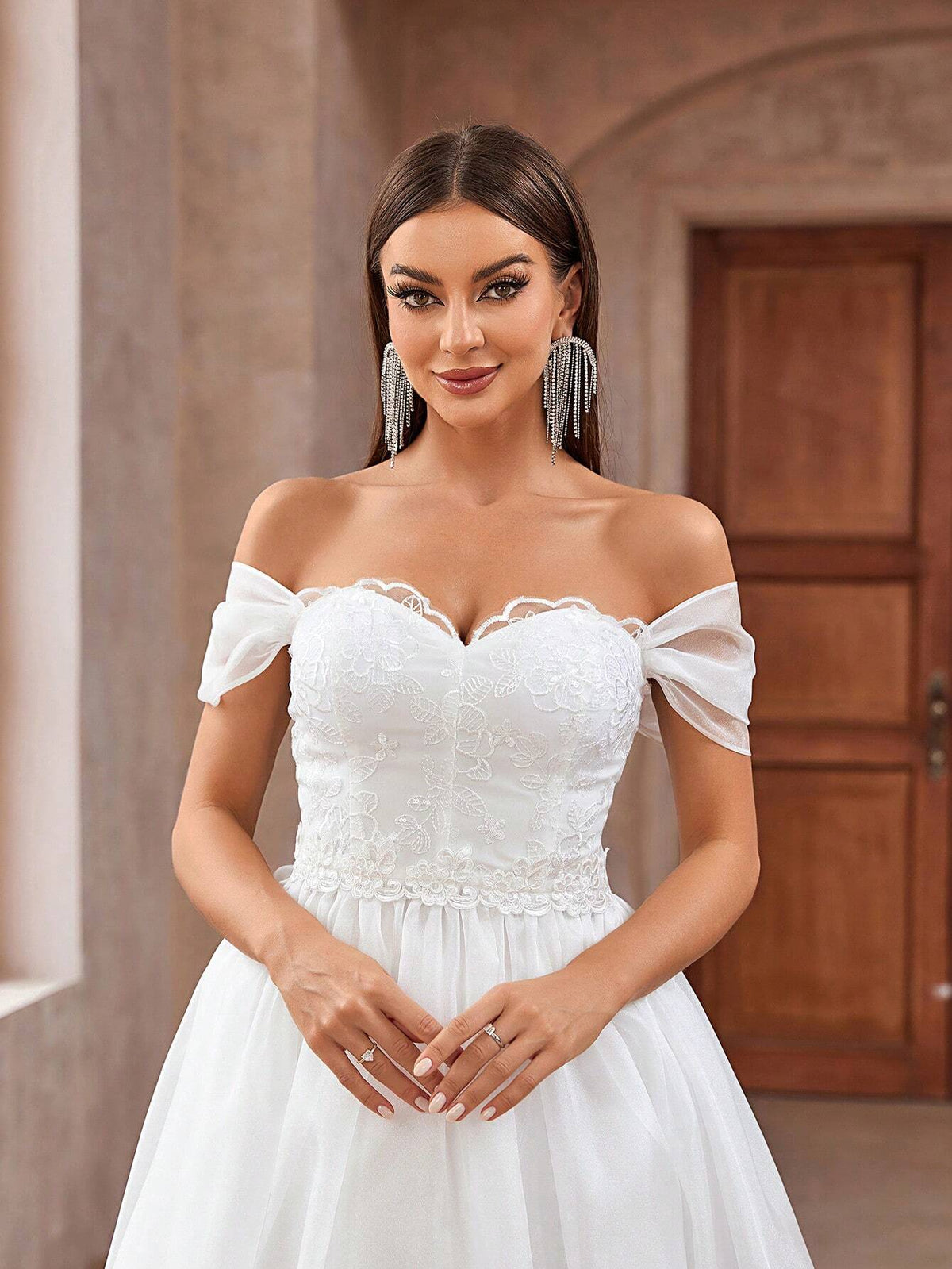 Elegant, Romantic, Gorgeous, Exquisite, Charming And Atmospheric,Big Swing Fluffy Princess Style Mid-Length Style Is Very Suitable For The Calf Graduation Balls, Cocktail Parties, Bridal Showers