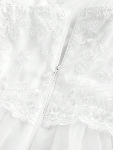 Elegant, Romantic, Gorgeous, Exquisite, Charming And Atmospheric,Big Swing Fluffy Princess Style Mid-Length Style Is Very Suitable For The Calf Graduation Balls, Cocktail Parties, Bridal Showers