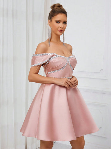 Elegant, Romantic, Vintage, Sweet, A-Line, Umbrella Hem, Puffy Princess, Graduation Ceremony, Ball, Afternoon Tea, Date, Cocktail Party.