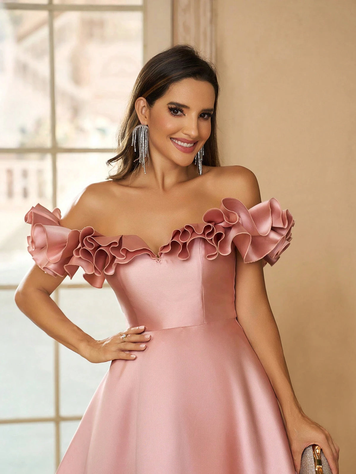 Elegant, Simple, Elegant, Exquisite And Charming, Fashionable And Popular Women's Graduation Prom, Afternoon Tea Party And Cocktails Meeting