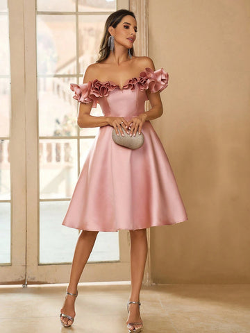 Elegant, Simple, Elegant, Exquisite And Charming, Fashionable And Popular Women's Graduation Prom, Afternoon Tea Party And Cocktails Meeting