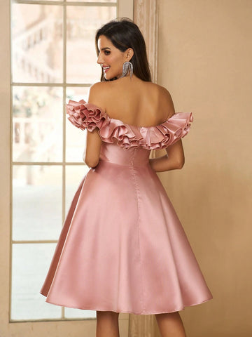 Elegant, Simple, Elegant, Exquisite And Charming, Fashionable And Popular Women's Graduation Prom, Afternoon Tea Party And Cocktails Meeting