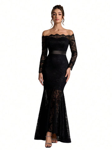 Evening Cocktail Dress For Women (Heavy Embellishment)