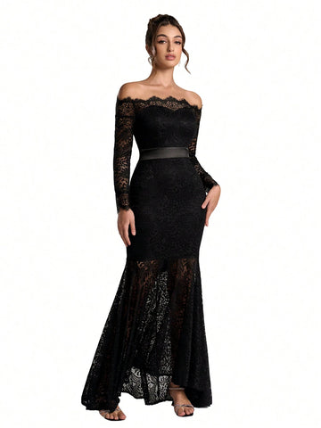 Evening Cocktail Dress For Women (Heavy Embellishment)