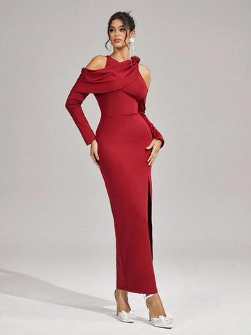 Formal Evening Gown Dress For Women (Luxury Design)