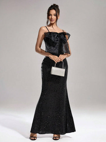 Women's Formal Evening Gown (Heavily Embellished)