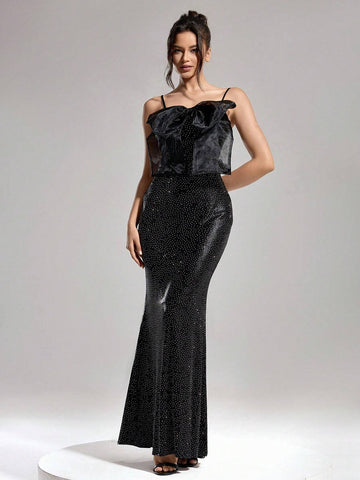 Women's Formal Evening Gown (Heavily Embellished)