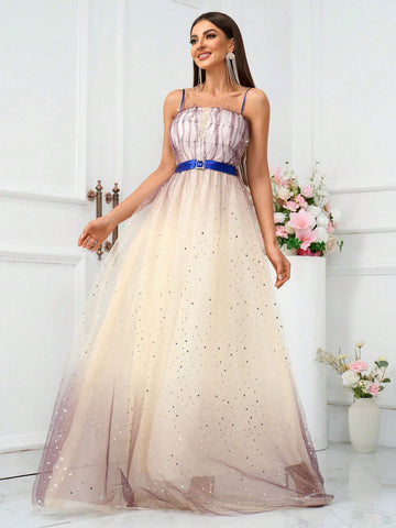 Women's Formal Fashion Evening Dress (Heavy Model)