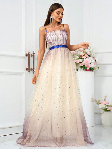 Women's Formal Fashion Evening Dress (Heavy Model)