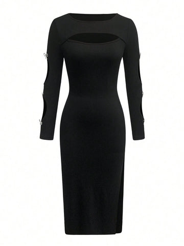 Casual Elegant Women's Butterfly Decor Dress