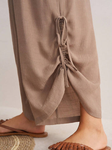 Backless Jumpsuit For Women, Perfect For Vacations