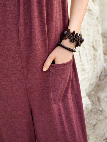 Double Pocket Suspender Jumpsuit