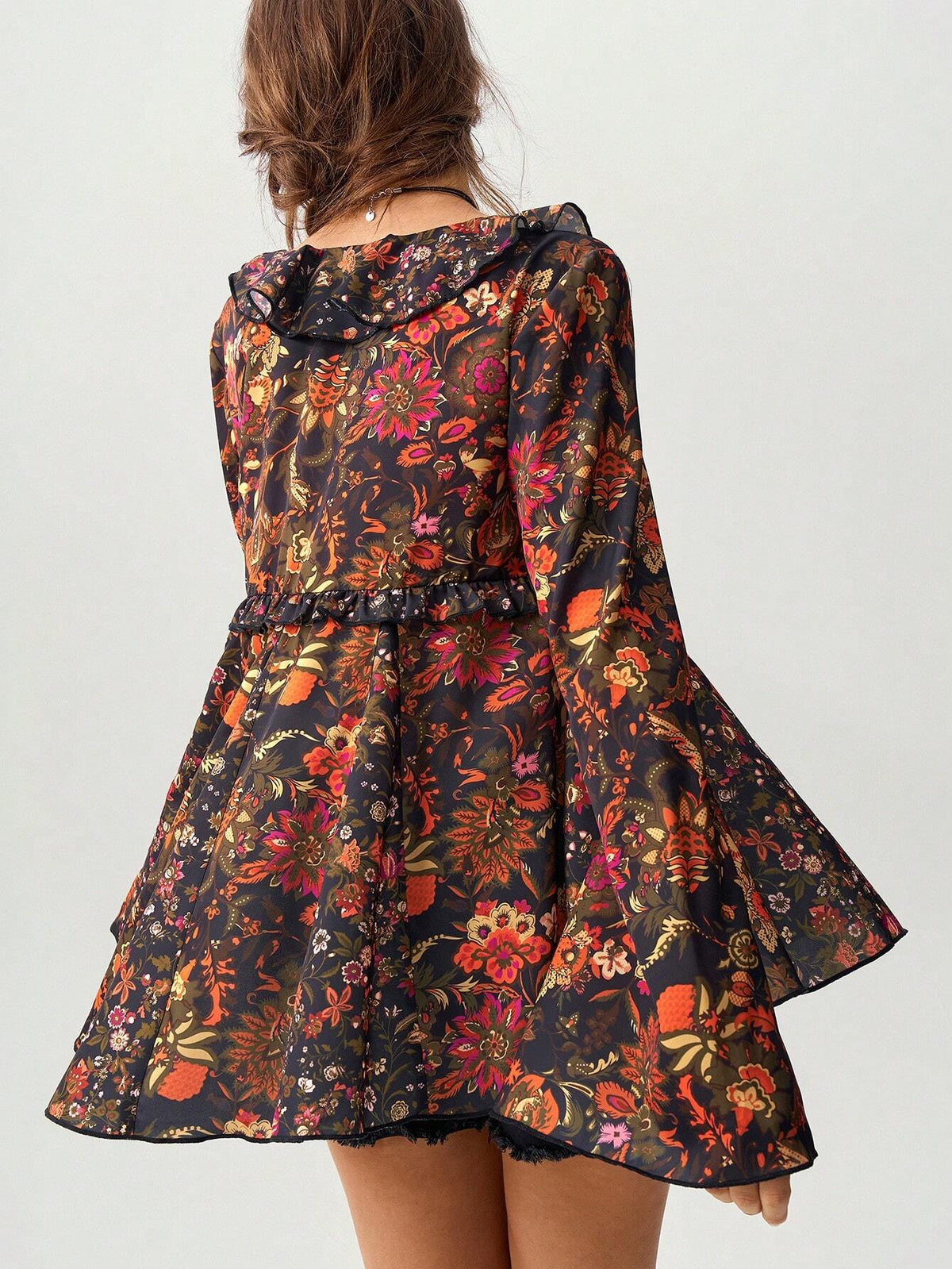 BohoFeels Floral Print Women Vacation Shirt