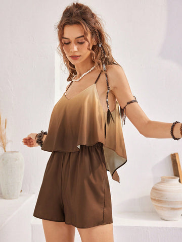 Vacation Ombre Cami Romper