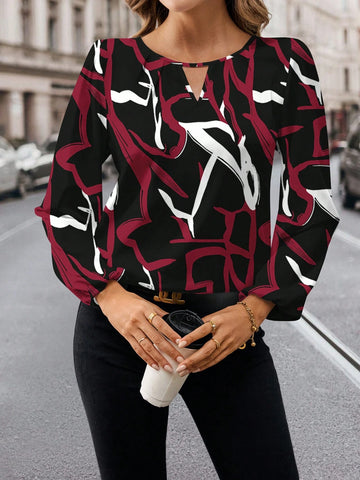 Clasi Casual Minimalist Women's Long Sleeve Blouse, Suitable For Summer