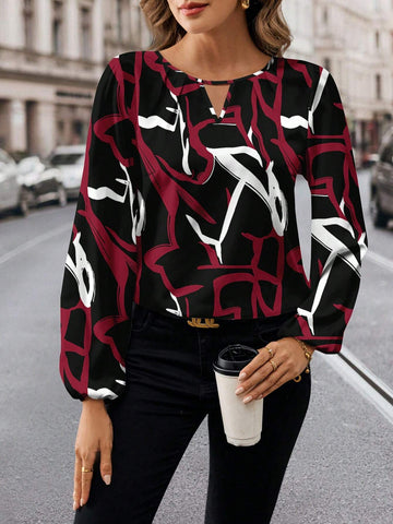 Clasi Casual Minimalist Women's Long Sleeve Blouse, Suitable For Summer