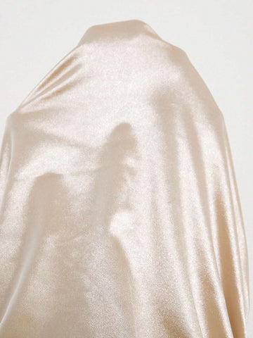 Knit Satin Pleated Slit Mermaid Bodycon Sexy Dress For Women