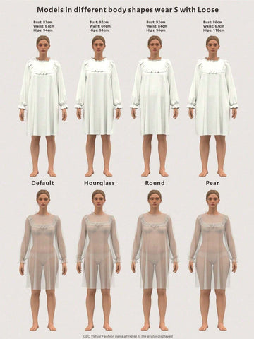 Plant Print Stand Collar Long Sleeve Casual Dress For Autumn