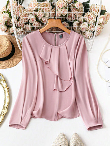 Clasi Satin Casual Shirt For Women