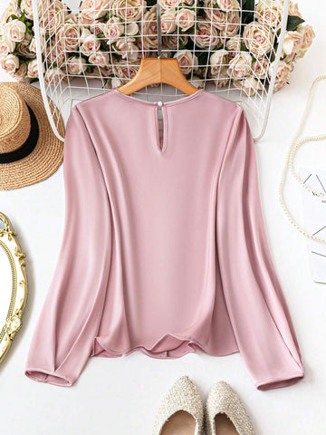 Clasi Satin Casual Shirt For Women