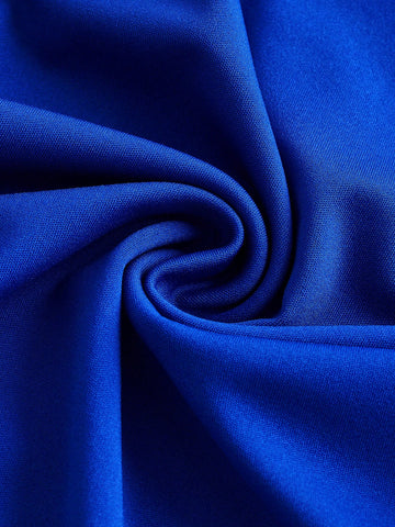 Surplice Neck Chain Detail Jumpsuit