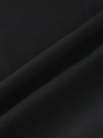 Women'S Tie Neck, Lace Sleeve Blouse And Skirt Set Summer Two Piece Outfits