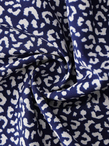 Clasi Women Elegant Round Neck Printed Shirt (Random Pattern)