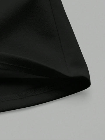 Clasi Women Plain Wide-Leg Loose Shorts With Pockets