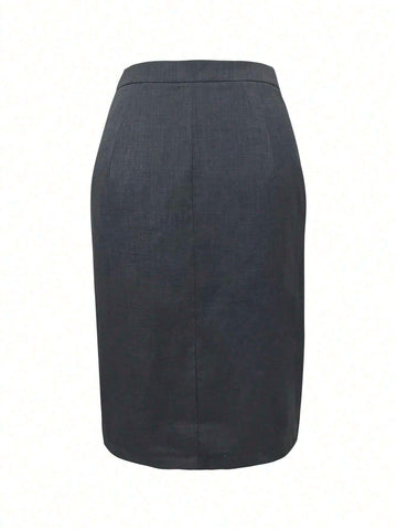 Clasi Women's Elegant Commuting Bodycon Skirt