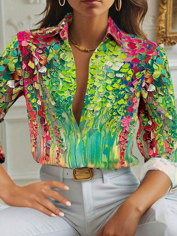 Clasi Women's Simple And Fashionable Casual Shirt For Everyday Wear