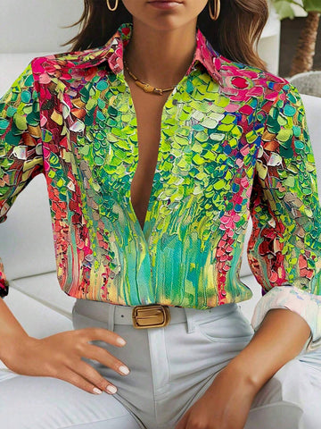 Clasi Women's Simple And Fashionable Casual Shirt For Everyday Wear