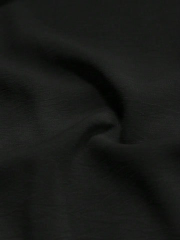 Clasi Women's Solid Color Asymmetrical Ruched Long Sleeve Elegant Blouse, Autumn