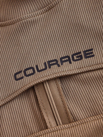 Color-contrast Stitching Detail Stretchy Jumpsuit Trousers