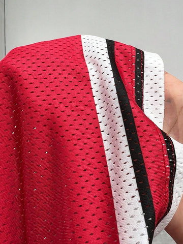 Coolane Loose Fit Letter Print Knee-Length Shorts