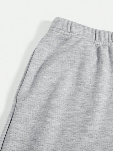 Coolane Solid Ripped Wide Leg Sweatpants