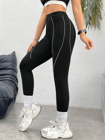 Coolane Women'S Reflective Stripe Detail Leggings