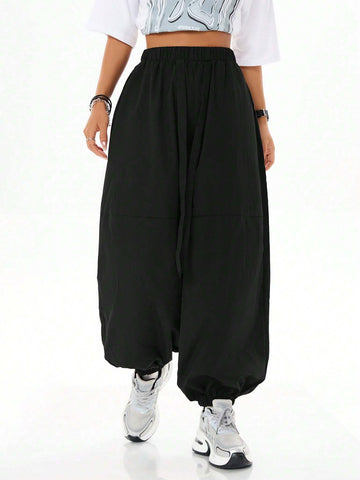 Coolane Women's Solid Color Simple Daily Long Pants