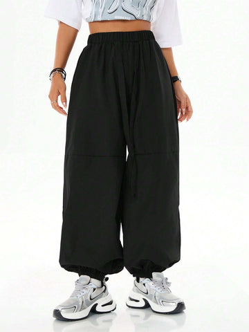 Coolane Women's Solid Color Simple Daily Long Pants