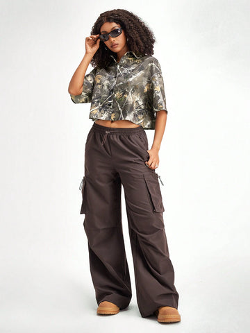 Coolane Women's Spring/Winter Y2K Graphics Stretchy Off The Shoulder T-Shirt
