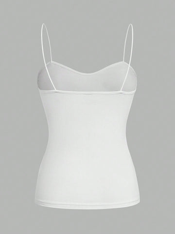 3pcs set Camisole Cami Top And Slim-Fit Leggings Matching Set, Suitable For Spring And Summer