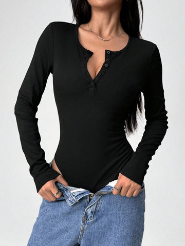 Print Slant Pocket Belted Jumpsuit Long Sleeve